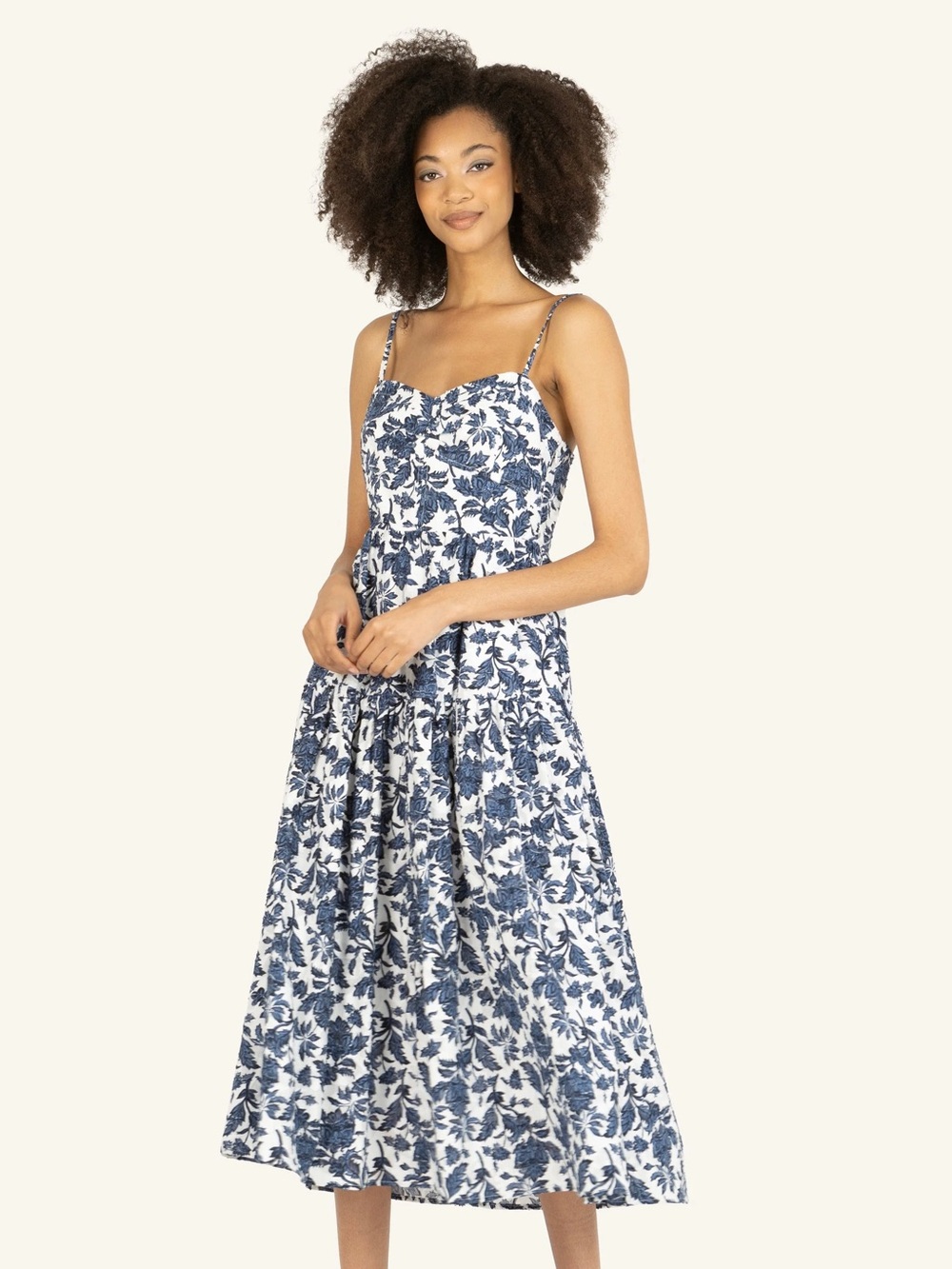 ✨ Super Natural by Secret Mission’s Nehru Dress in Cotton Jacquard ✨